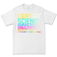 White Hot Trend I Support Science Human Rights Public Education Premium Tee - lanVoArt