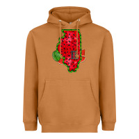 Meerkat illinois watermelon Heavyweight Hoodie - RacoonDesign