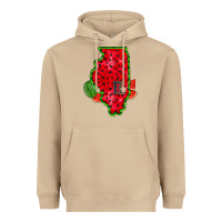 Mushroom illinois watermelon Heavyweight Hoodie - RacoonDesign