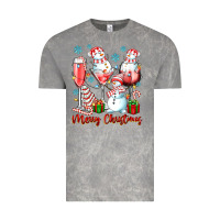 Cloud Rock merry christmas wine glasses Vintage Tee - texasbilliewilder