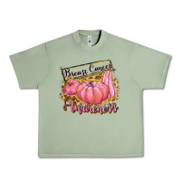 Oil Green breast cancer awareness Urban Heavy Tee - texasbilliewilder