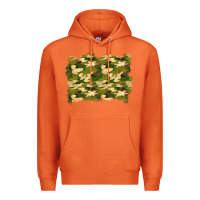 Carrot camouflage background Premium Hoodie - BundleAndBundleShop