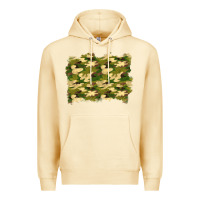 Pina Colada camouflage background Premium Hoodie - BundleAndBundleShop