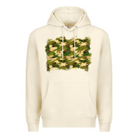 Sandshell camouflage background Premium Hoodie - BundleAndBundleShop
