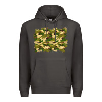 Smoke camouflage background Premium Hoodie - BundleAndBundleShop