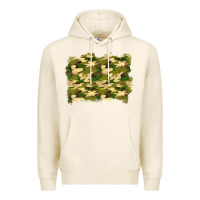 Tofu camouflage background Premium Hoodie - BundleAndBundleShop