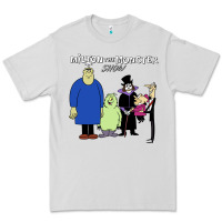 Dove Grey 60s milton the monster show characters and logotype Premium Tee - lanVoArt
