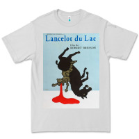 Dove Grey lancelot du lac   robert bresson film Premium Tee - lanVoArt