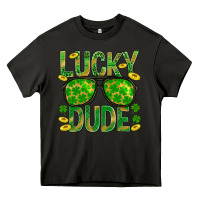 Asphalt Lucky Dude St Patricks Heavy Core Tee - BundleAndBundleShop