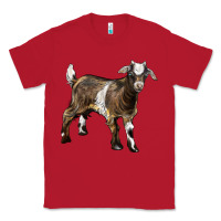 Red Baby Tennessee Fainting Goat Classic Tee - LillyAllenDesigns