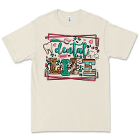 Bone Dental life leopard frame Premium Tee - LillyAllenDesigns