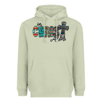 Matcha in christ alone Heavyweight Hoodie - RacoonDesign