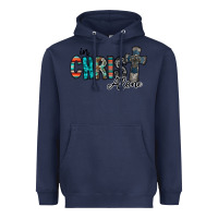 Navy in christ alone Heavyweight Hoodie - RacoonDesign