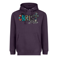 Plum in christ alone Heavyweight Hoodie - RacoonDesign