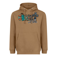 Toasted Coconut in christ alone Heavyweight Hoodie - RacoonDesign
