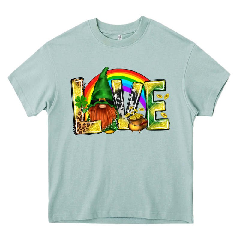 St. Patricks Love With Gnome Heavy Core Tee by BundleAndBundleShop | Teevron