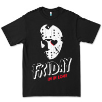 Black friday the 13th friday i'm in love vintage style horror halloween t sh Premium Tee - lanVoArt