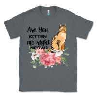 Charcoal Heather Are you kitten me right meow Classic Tee - Bettercallsaul