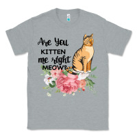Heather Grey Are you kitten me right meow Classic Tee - Bettercallsaul