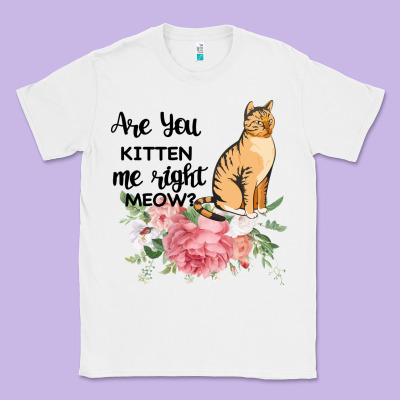 Are You Kitten Me Right Meow Classic Tee Designed By Bettercallsaul
