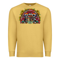 Antique Gold mexican rainbow Premium Sweatshirt - RacoonDesign