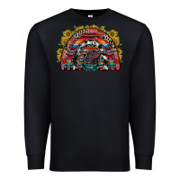 Black mexican rainbow Premium Sweatshirt - RacoonDesign