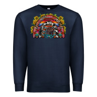 Navy mexican rainbow Premium Sweatshirt - RacoonDesign