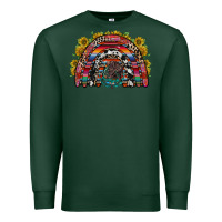 Sports Green mexican rainbow Premium Sweatshirt - RacoonDesign