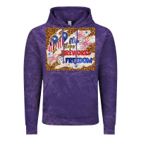 Cloud Purple flip flops fireworks & freedom 4th of july Vintage Hoodie - TumblerDesignByShophia