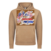 Vintage Coffee flip flops fireworks & freedom 4th of july Vintage Hoodie - TumblerDesignByShophia