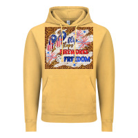 Vintage Mustard flip flops fireworks & freedom 4th of july Vintage Hoodie - TumblerDesignByShophia