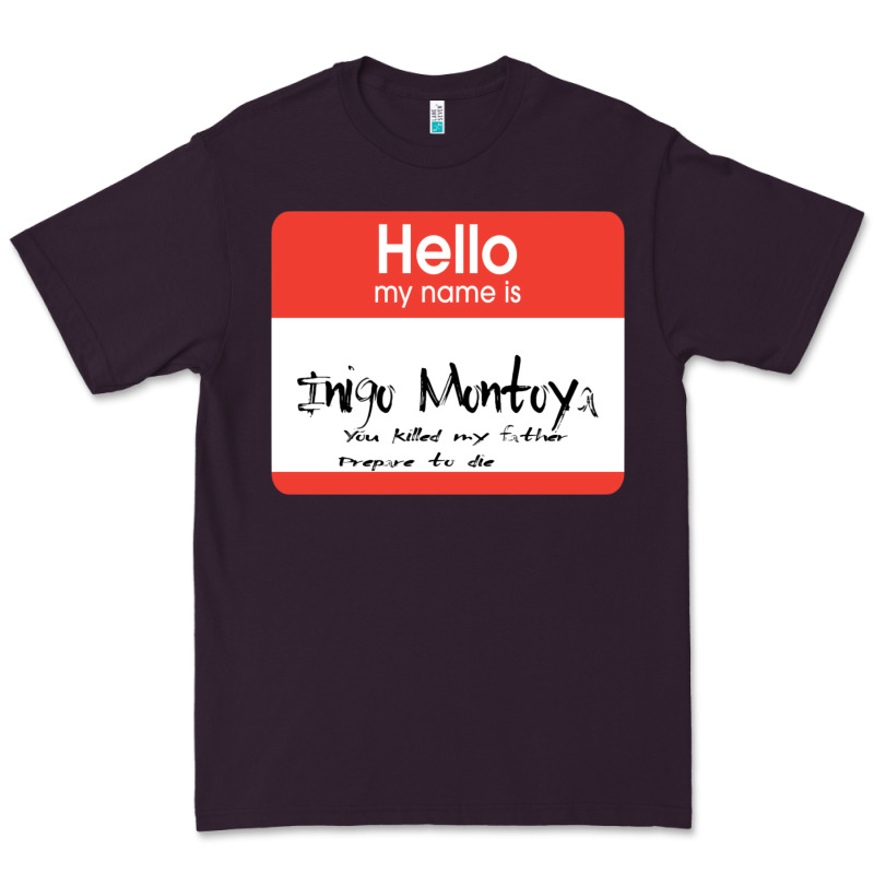Hello My Name Is Inigo Montoya [princess Bride] Premium Tee by lanVoArt | Teevron