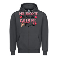 Smoke love message with cupid and hearts Zipper Hoodie - CowhideDigitalArt
