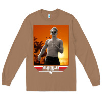 Toasted Coconut rooster topgun retro Long Sleeve Tee - lanVoArt