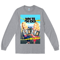Heather Grey white chicks Long Sleeve Tee - lanVoArt