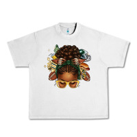 Lunar Rock american football afro messy bun Urban Heavy Tee - texasbilliewilder