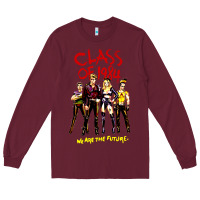 Burgundy class of 1984 (design 1) Long Sleeve Tee - lanVoArt
