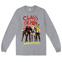Heather Grey class of 1984 (design 1) Long Sleeve Tee - lanVoArt