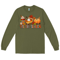 Army Green tis the season Long Sleeve Tee - CowGirlArtShop