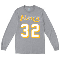 Heather Grey fletch Long Sleeve Tee - lanVoArt