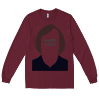 Burgundy anton chigurh   you need to call it (no country for old men) Long Sleeve Tee - lanVoArt