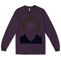 Plum anton chigurh   you need to call it (no country for old men) Long Sleeve Tee - lanVoArt