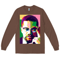 Chestnut malcolm x Long Sleeve Tee - lanVoArt