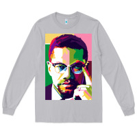 Moon Dust malcolm x Long Sleeve Tee - lanVoArt