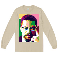 Mushroom malcolm x Long Sleeve Tee - lanVoArt