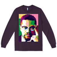 Plum malcolm x Long Sleeve Tee - lanVoArt