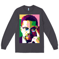 Smoke malcolm x Long Sleeve Tee - lanVoArt