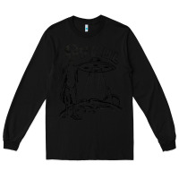 Black the alien paul Long Sleeve Tee - lanVoArt