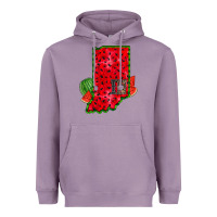 Lavender indiana watermelon Heavyweight Hoodie - RacoonDesign