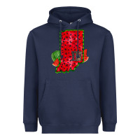 Navy indiana watermelon Heavyweight Hoodie - RacoonDesign